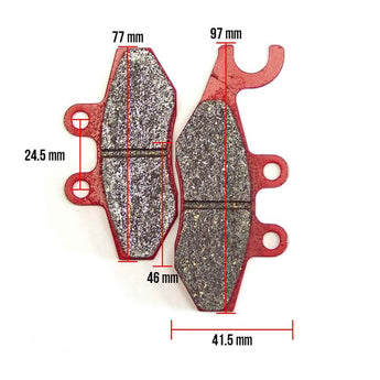 MHR Standard Brake Pads(6215079); Vespa GT, GTS, etc