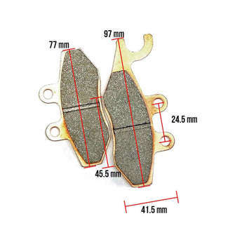 MHR Sintered Brake Pads; Vespa GTS