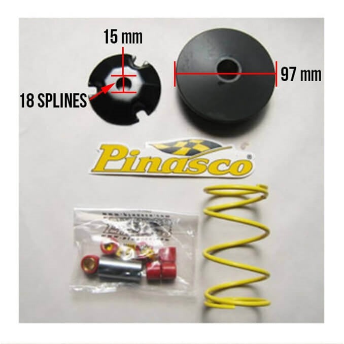 Pinasco Variator (16x13 7G); Piaggio 2T, Gilera 2T