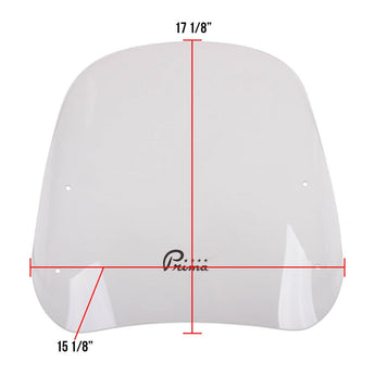 Prima Windscreen (Medium); Universal Mirror Mount